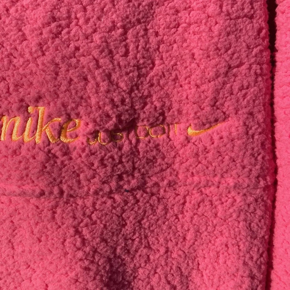 Nike Therma-Fit Pullover Fleece Hoodie Jacket Pink size Small - Picture 4 of 11